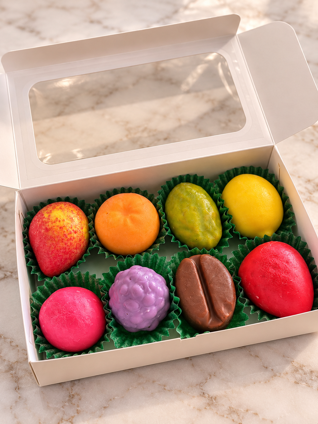 Caja mini frutal x 8