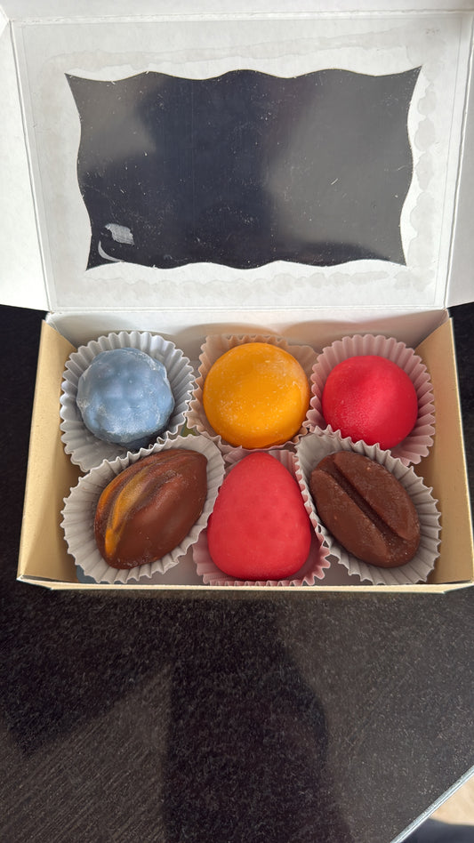 Caja mini frutal x 6